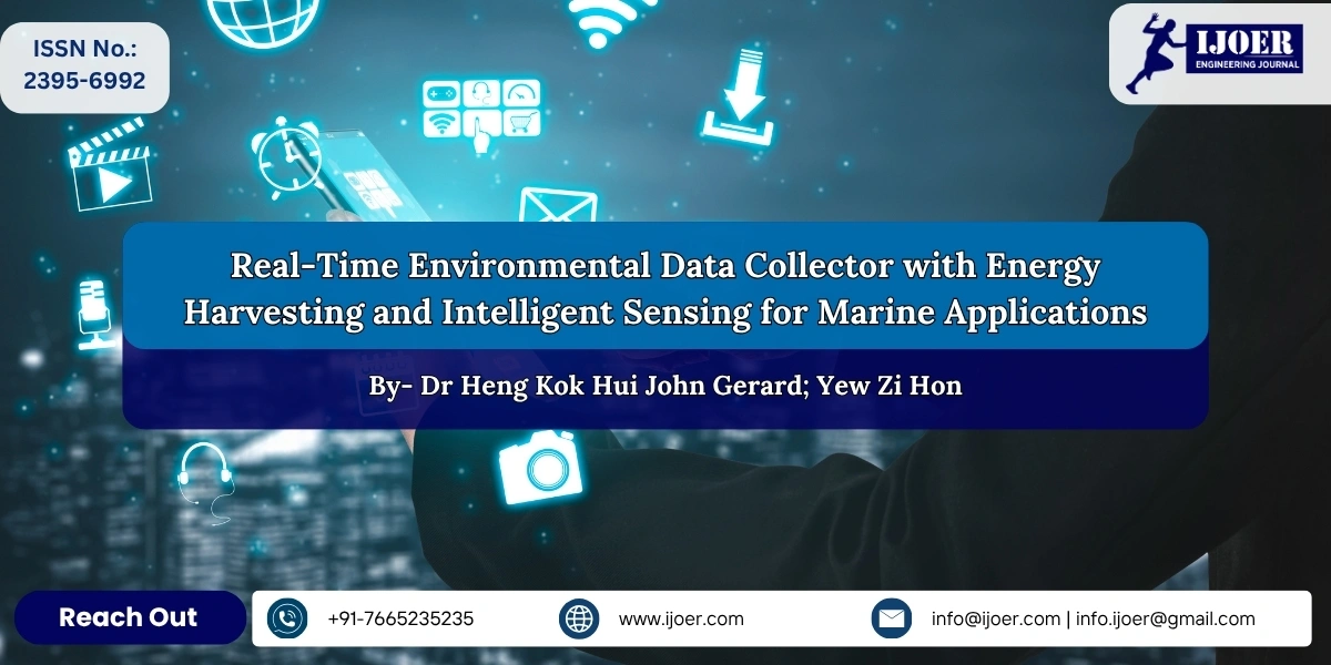 Real-Time Environmental Data Collector with Energy Harvesting and Intelligent Sensing for Marine Applications