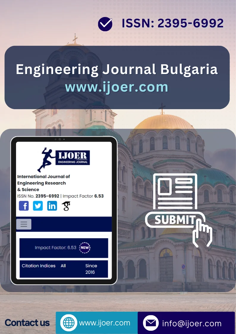 Engineering Journal Bulgaria Cover Page