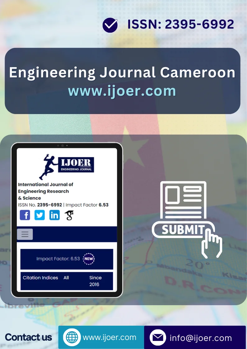 Engineering Journal Cameroon Cover Page