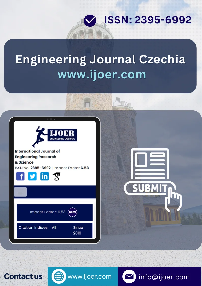 Engineering Journal Czechia Cover Page