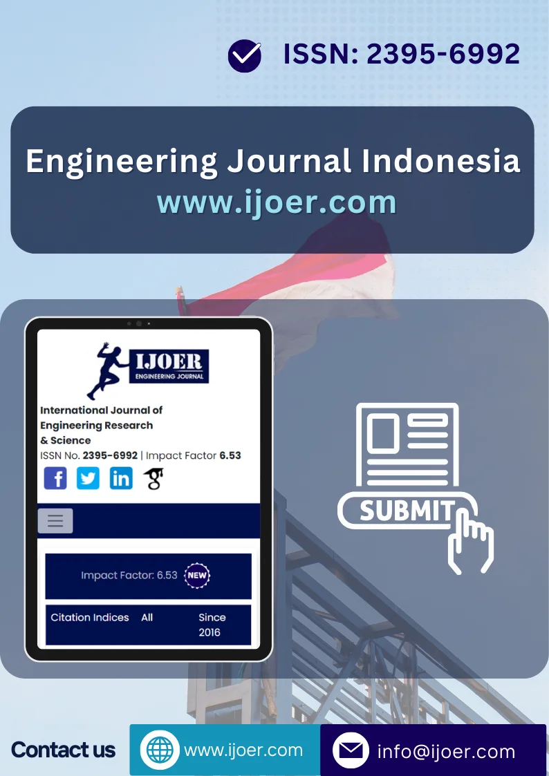 Engineering Journal Indonesia Cover Page