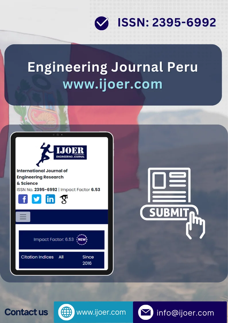 Engineering Journal Peru Cover Page