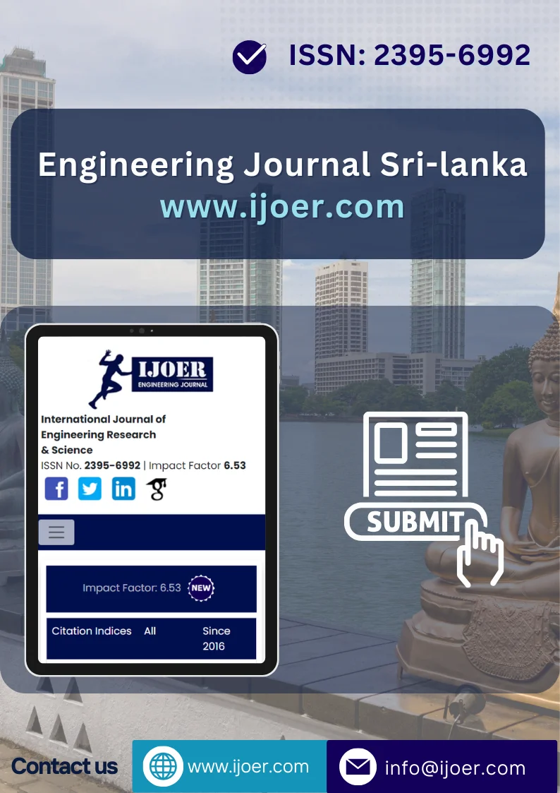 Engineering Journal Sri Lanka Cover Page