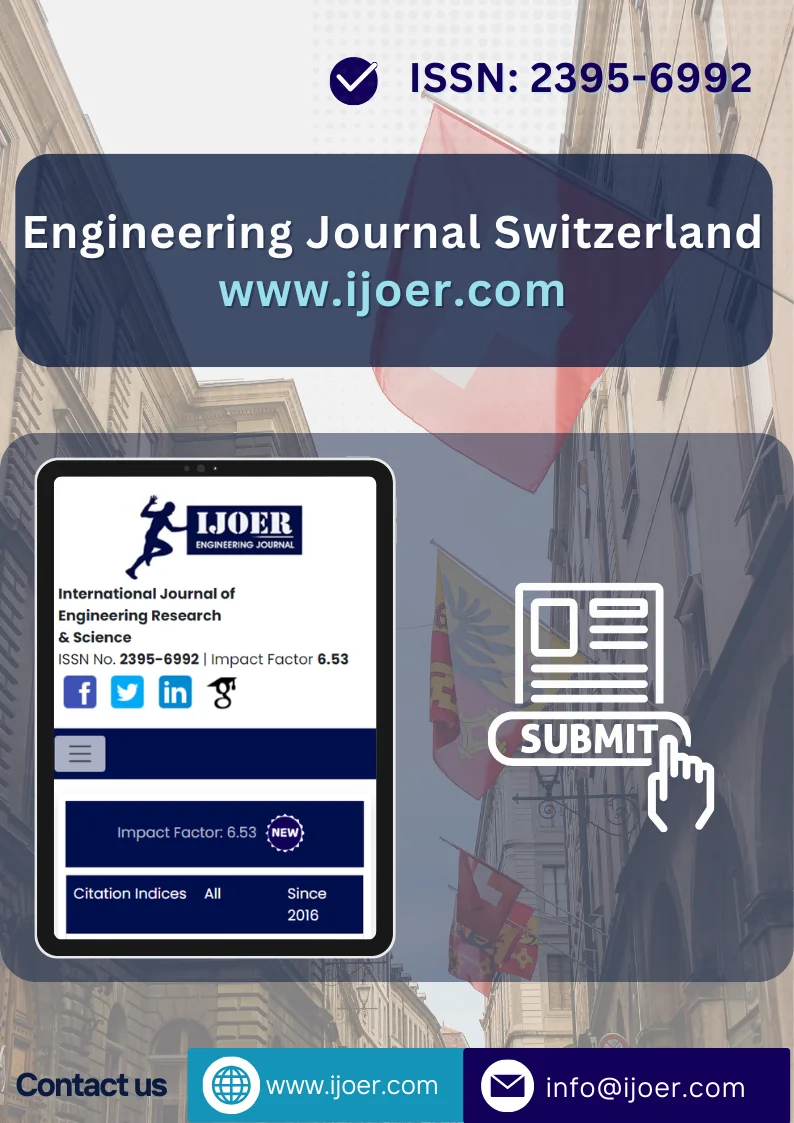 Engineering Journal Switzerland Cover Page