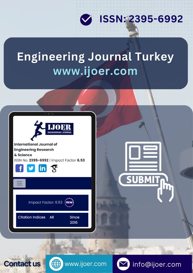 Engineering Journal Turkey Cover Page