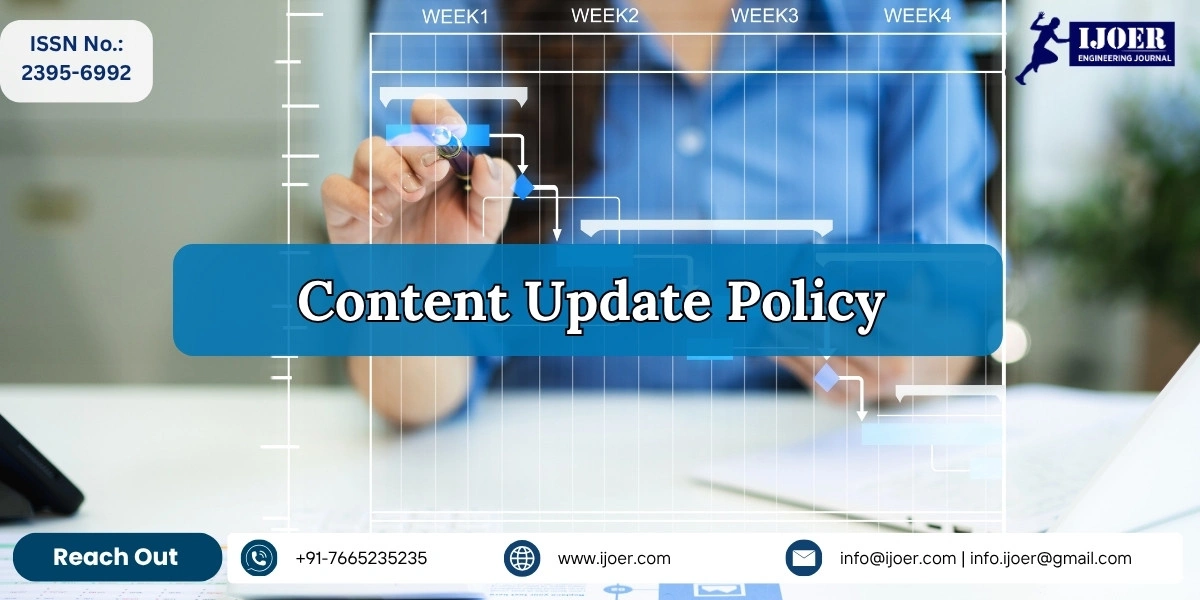 Content Update and Versioning Policy - IJOER Engineering Journal