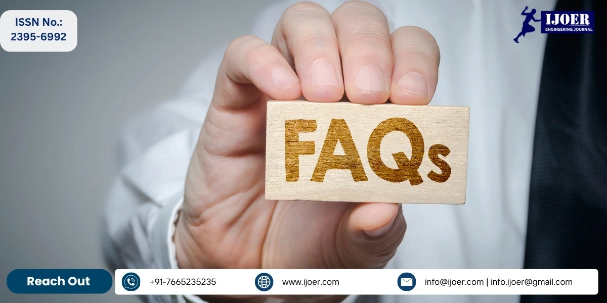Frequently Asked Questions - IJOER Engineering Journal