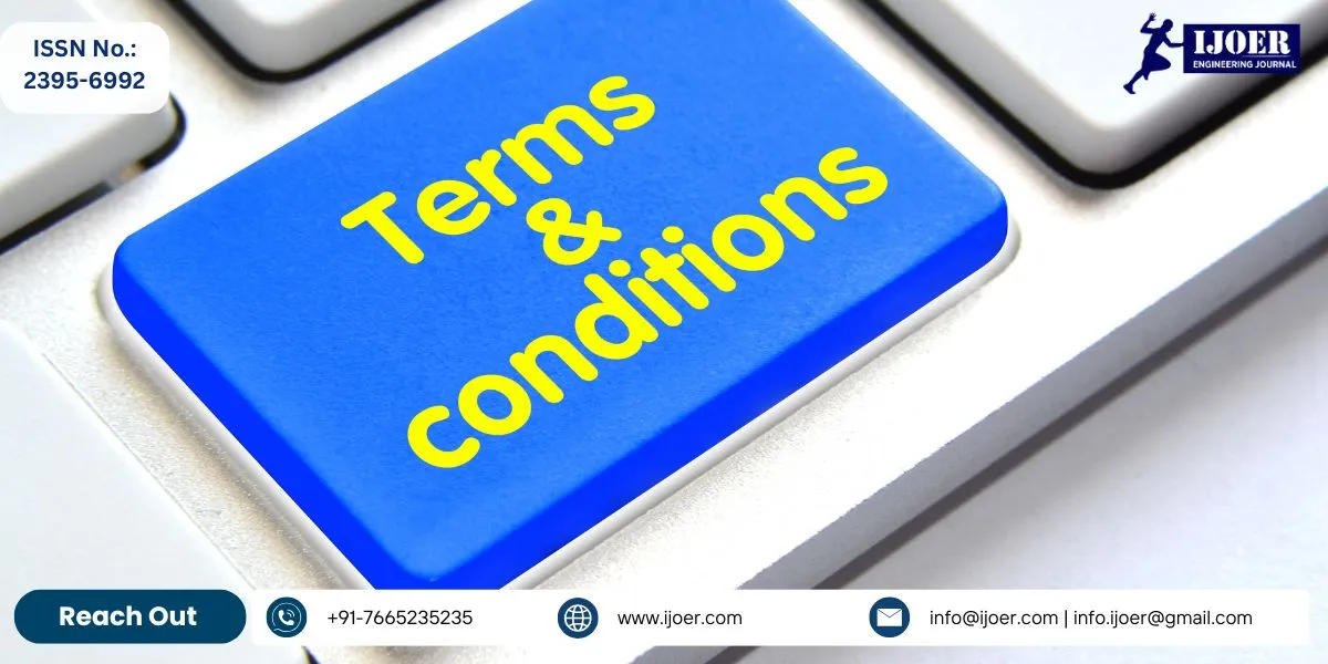 IJOER Terms and Conditions - Engineering Journal Policies